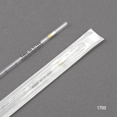 Serological Pipette, 1mL, PS, Standard Tip, 275mm, STERILE, Yellow Band, 25/Pack, 40 Packs/Unit-1710