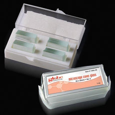 Microscope Cover Glass, 20mm x 20mm, # 2 Thickness, 1 oz./Vacuum Pack, 10 Packs/Box (10 oz.)-1402-20