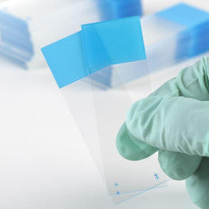 ** SPECIAL ORDER COLOR ** Microscope Slides, Diamond White Glass, 25 x 75mm, Charged, 45¬∞ Beveled Edges, Safety Corners, Yellow Frosted, 72/Box, 20 Boxes/Case (10 Gross)-1354Y