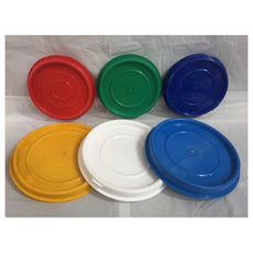 Pig Fiber Drum Ltchg Lid, Red 28x24x5.5in 1/Box - DRM1199-RD