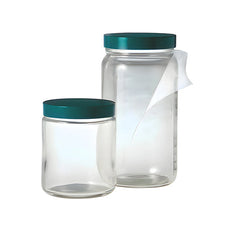 Qorpak Safety Coated Medium Round Bottle Beakers 24/Case - GLA-00945